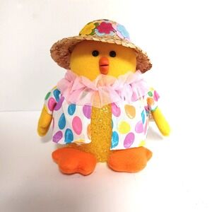 Spring Easter Chick Avon 2008 light up changing colorful LED melted plastic